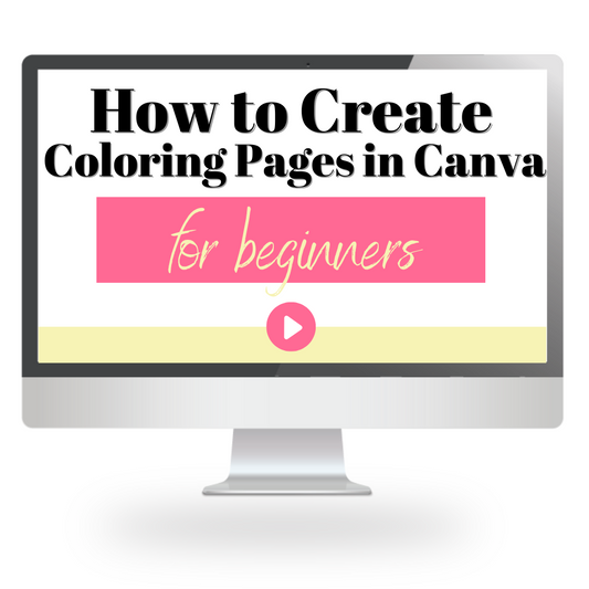 How to Create Unique Coloring Pages in Canva