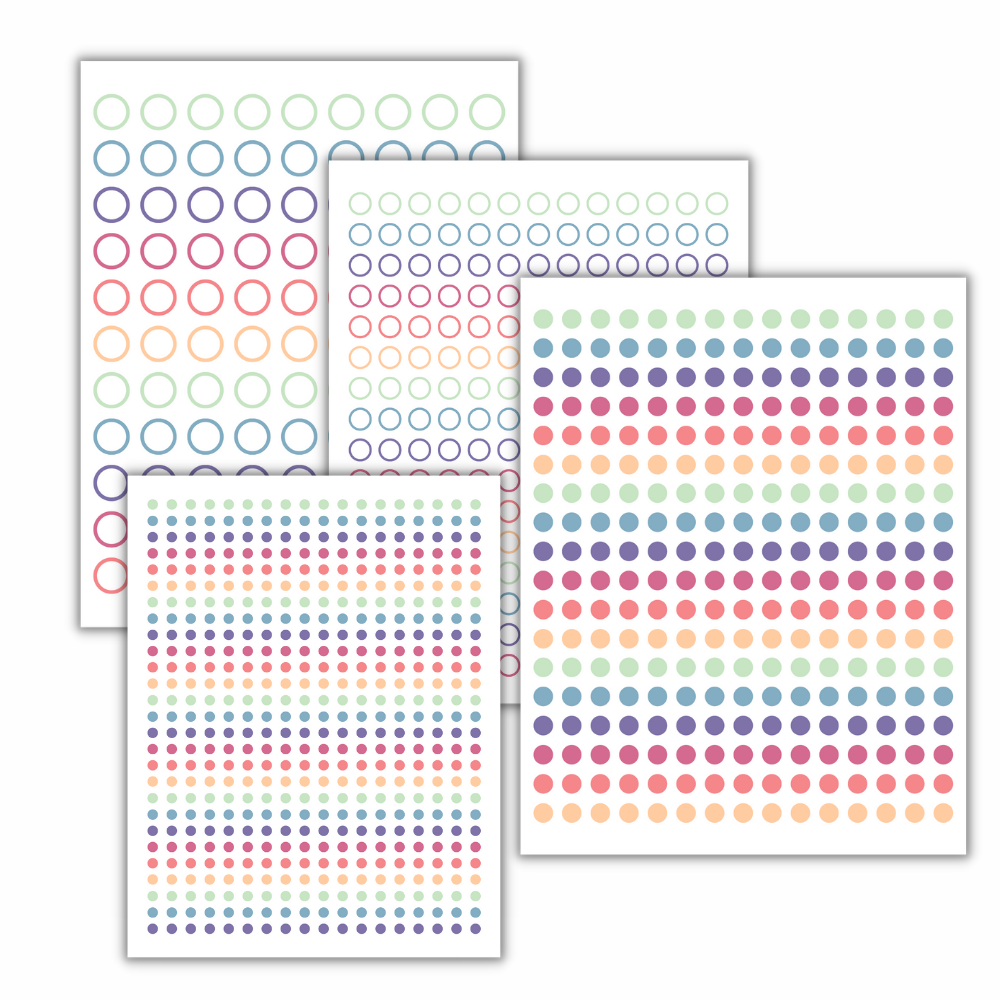 Colorful PLR Planner Stickers