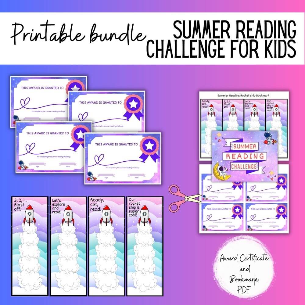 PLR Summer Reading Challenge - Space Ship Theme