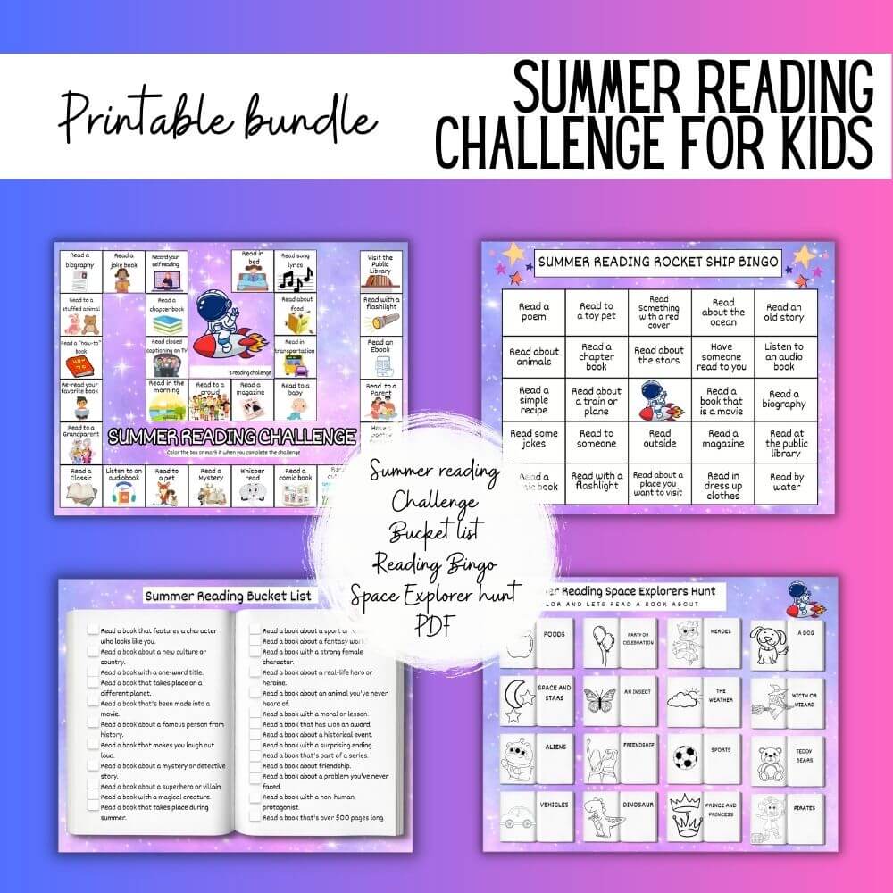 PLR Summer Reading Challenge - Space Ship Theme