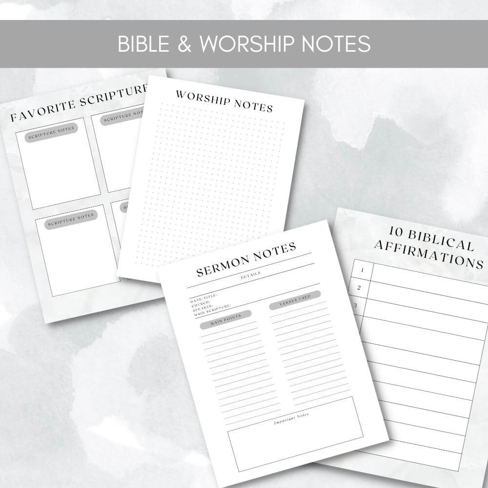 PLR Prayer Journal
