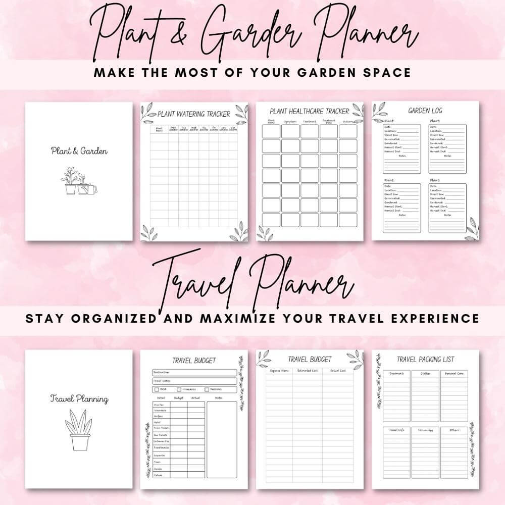 PLR Home Management Planner or Binder