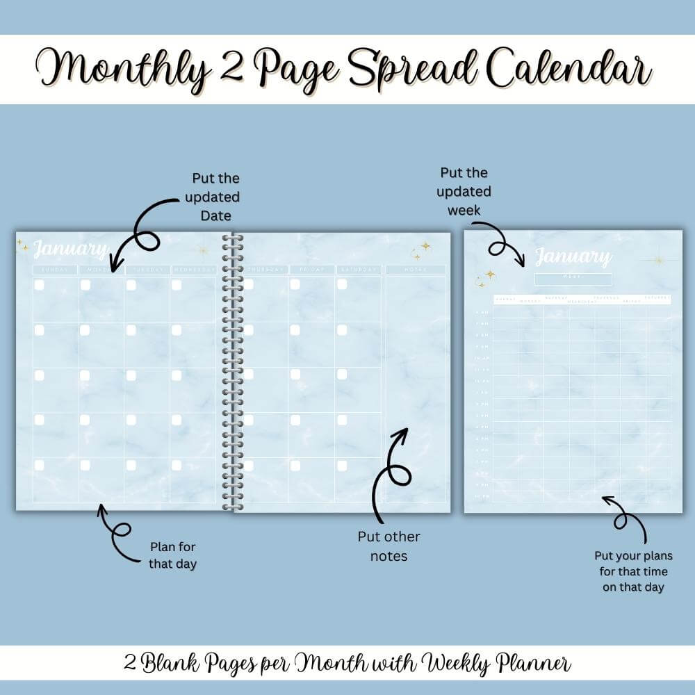 PLR Wedding Planner in Blue