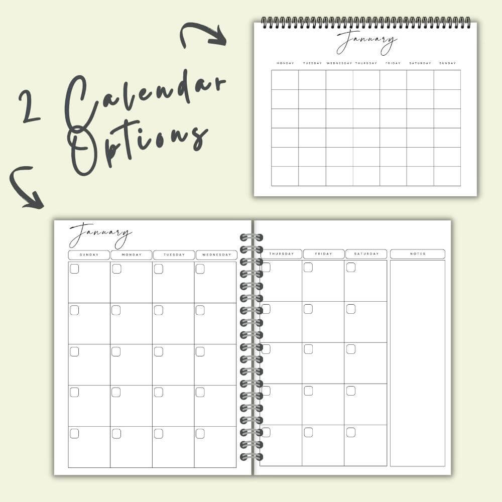 PLR Wedding Planner in Black and White