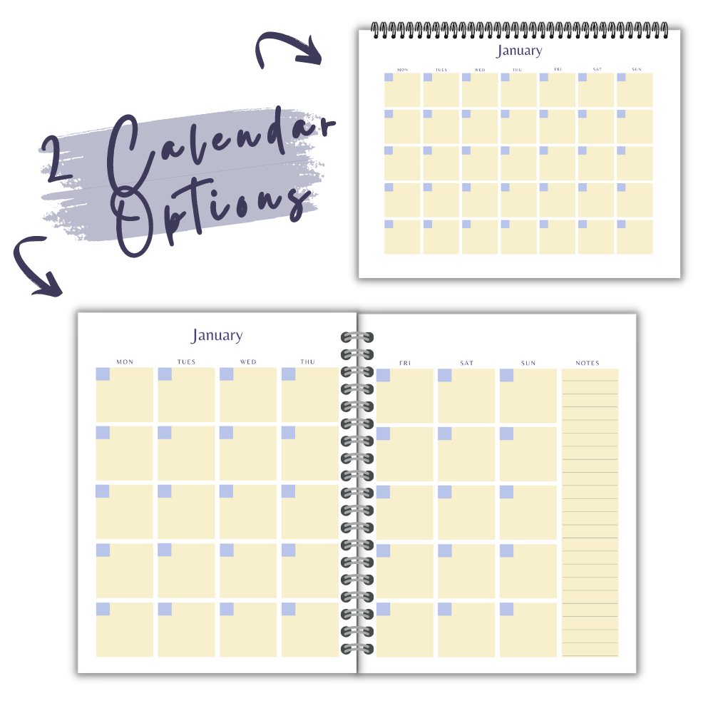 PLR Blue Craft Planner
