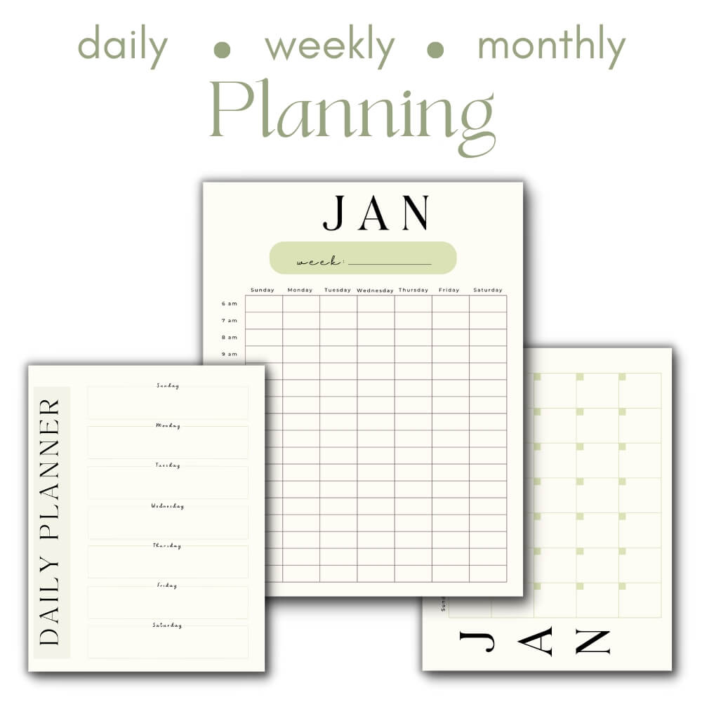 PLR Floral Business Planner for Content Creators