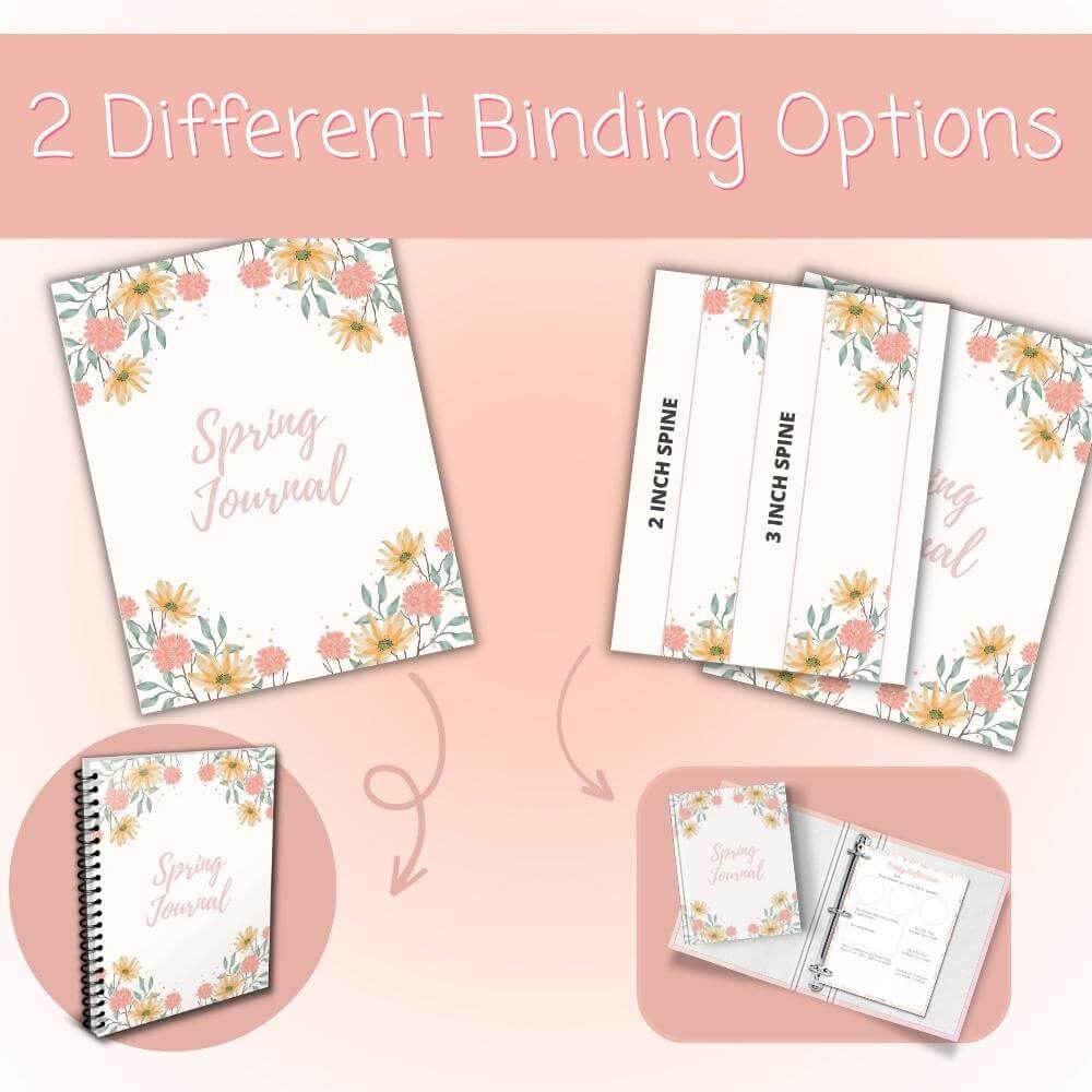 PLR Spring Journal in Floral Design
