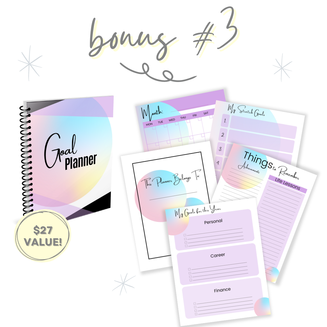 The Ultimate Create Printable Planners (FAST) Template Pack