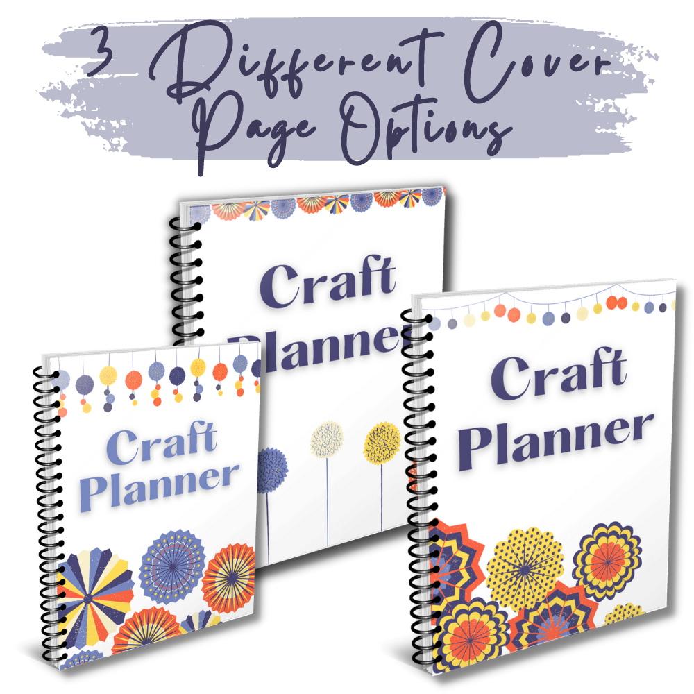 PLR Blue Craft Planner