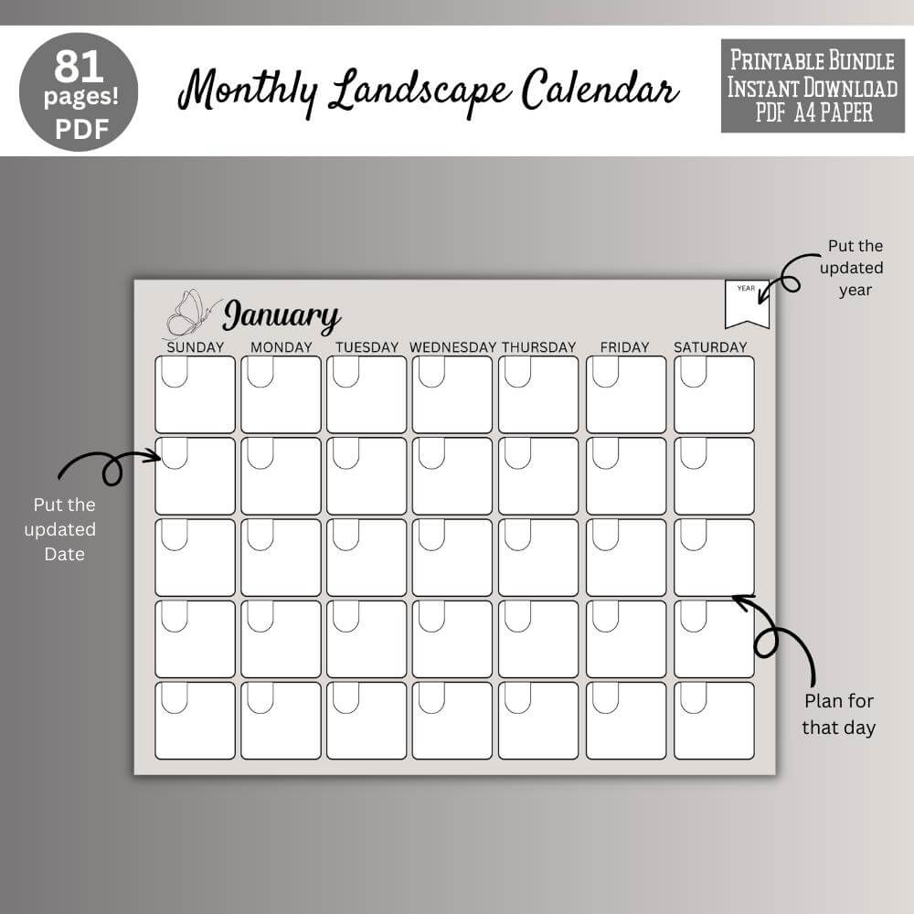 PLR Gratitude Journal in Black and White Design