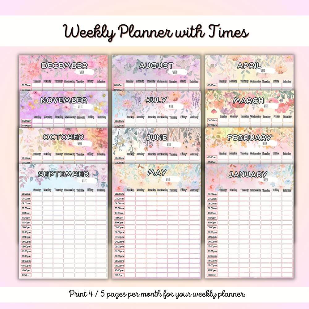 PLR Road Trip Planner in Pink