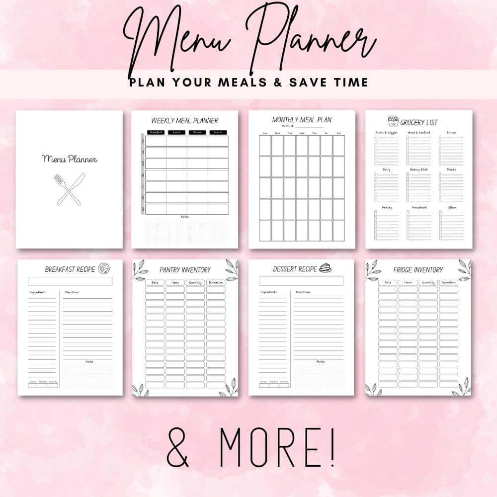 PLR Home Management Planner or Binder