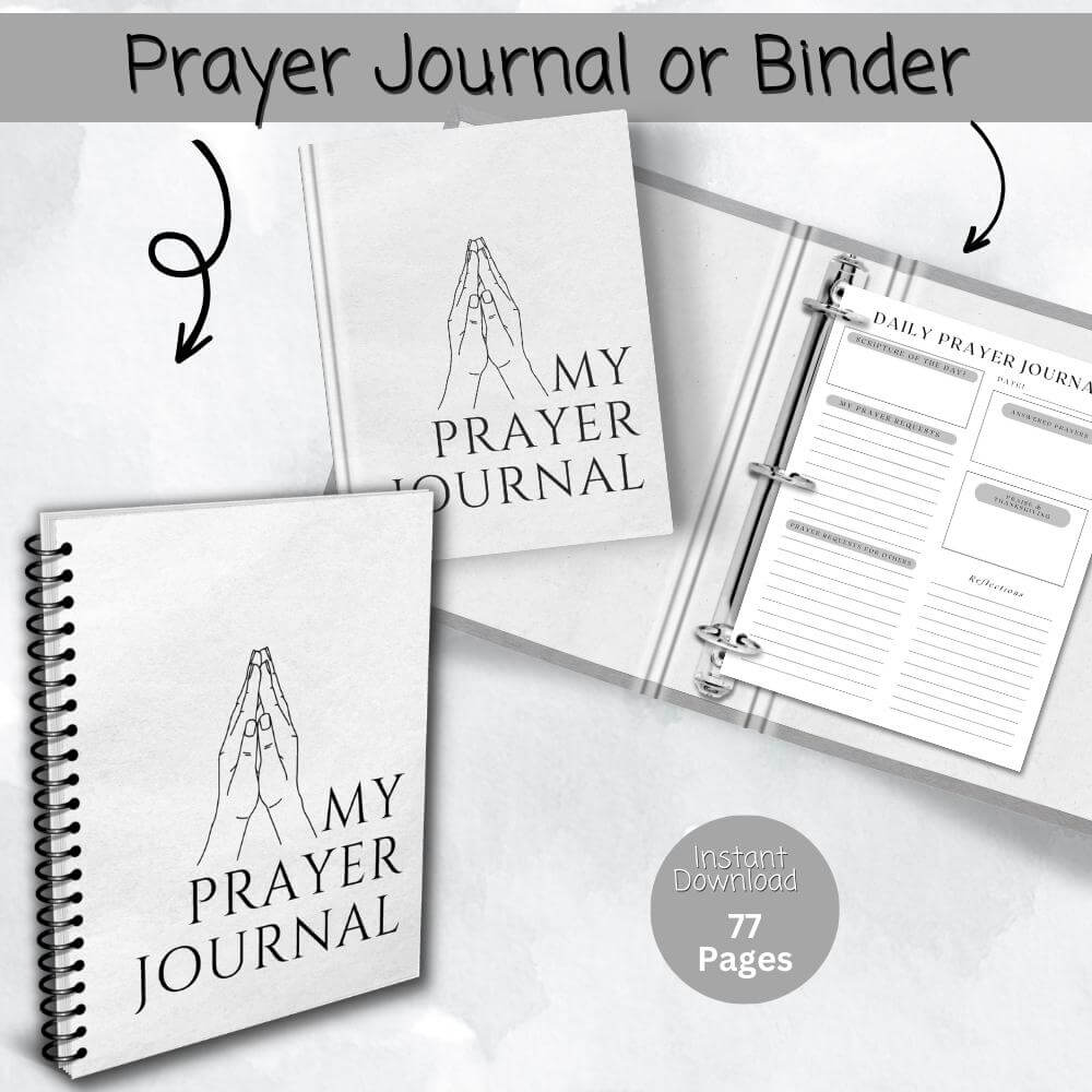 PLR Prayer Journal