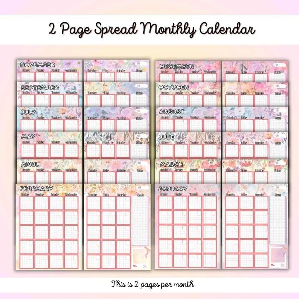 PLR Road Trip Planner in Pink