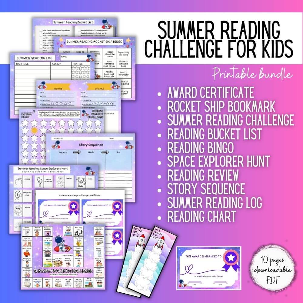 PLR Summer Reading Challenge - Space Ship Theme