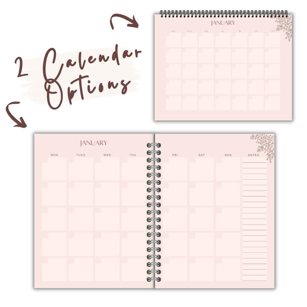 PLR Tan Self Care Workbook + Matching Planner