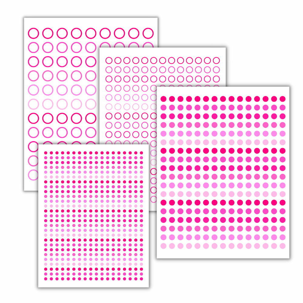 Pink PLR Planner Stickers
