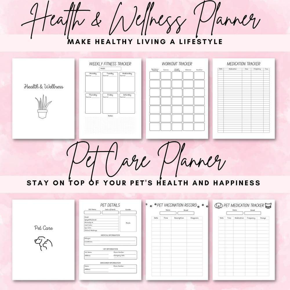 PLR Home Management Planner or Binder