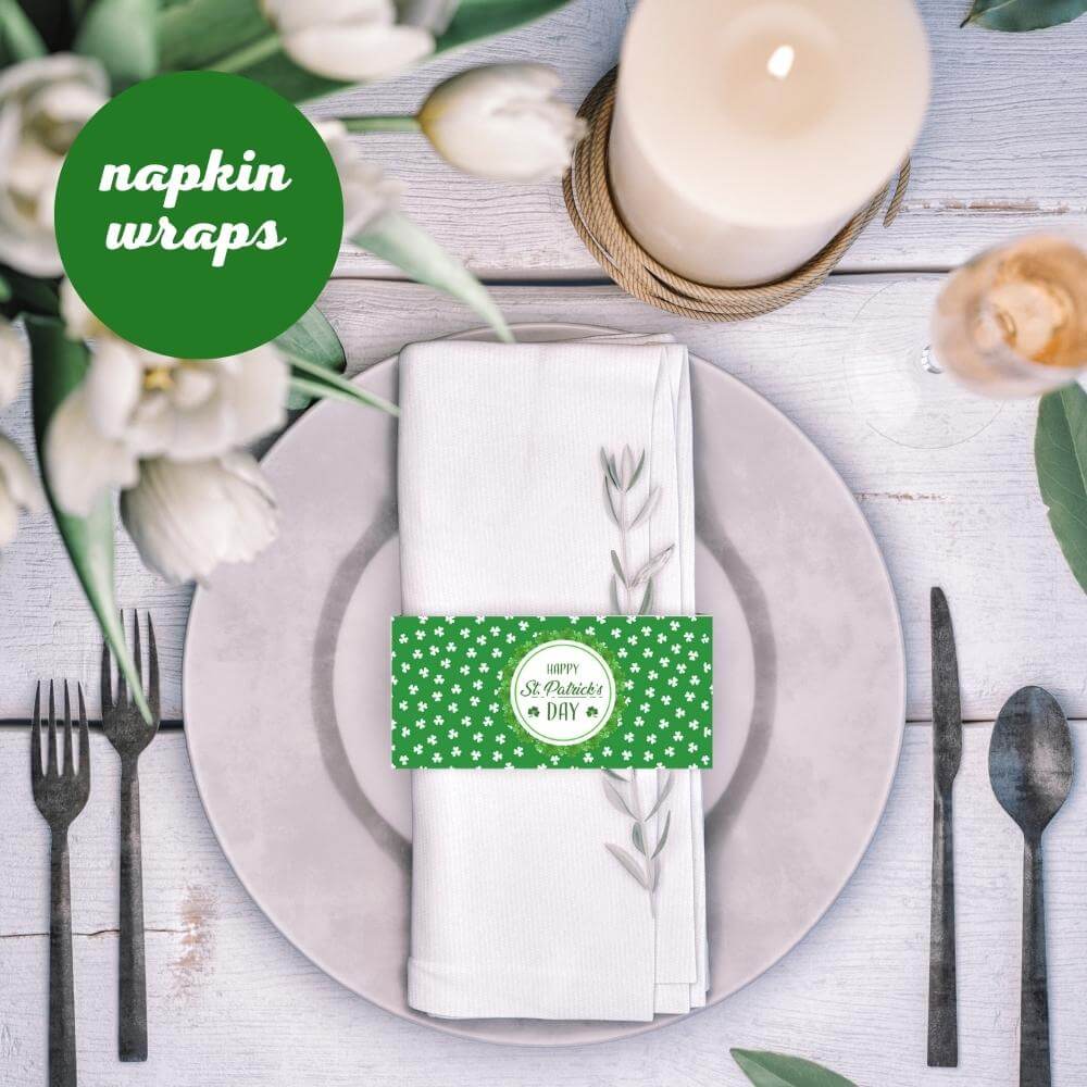 PLR St. Patrick's Day Decorations and Game Bundle