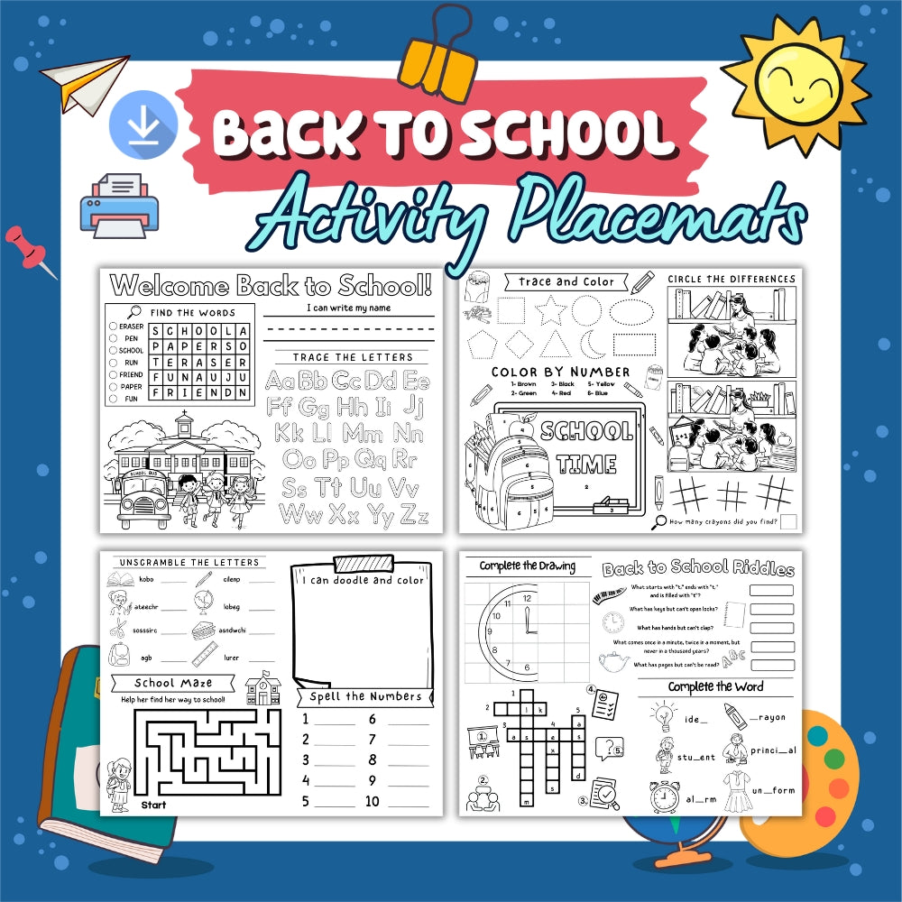 Ultimate Back to School Template Pack