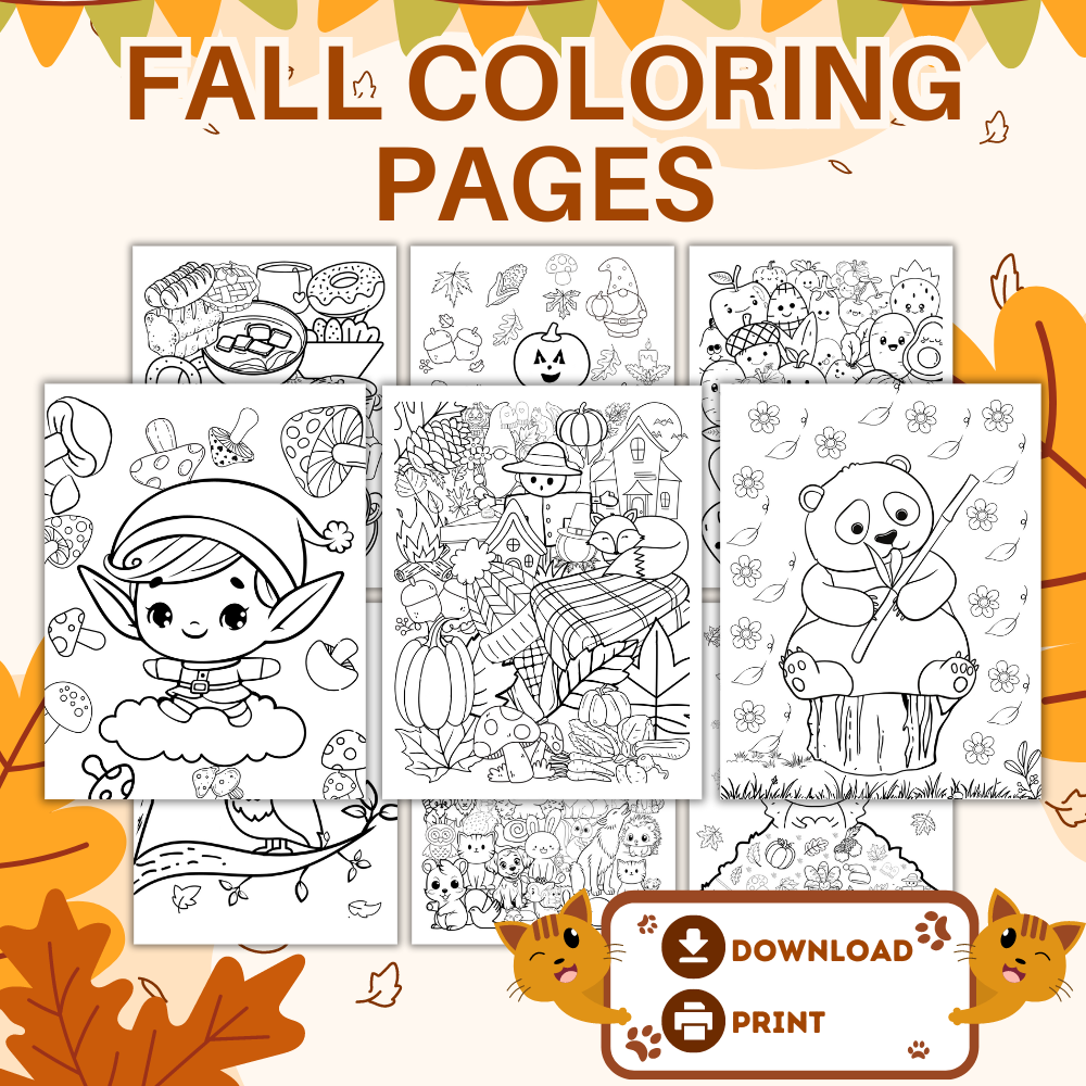 Ultimate Fall PLR Printables Template Pack