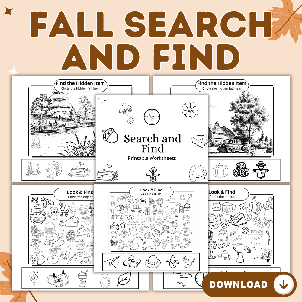 Ultimate Fall PLR Printables Template Pack