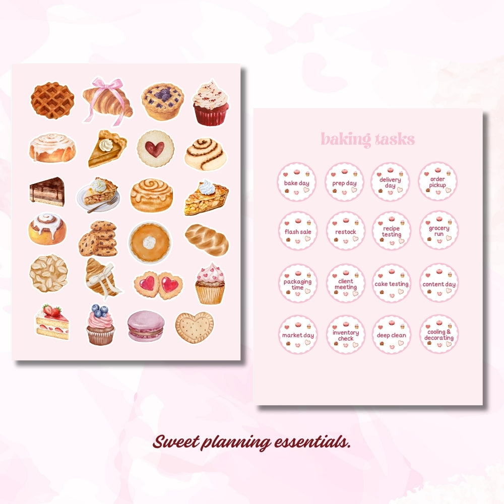 PLR Bakers & Treat Makers Planner Stickers