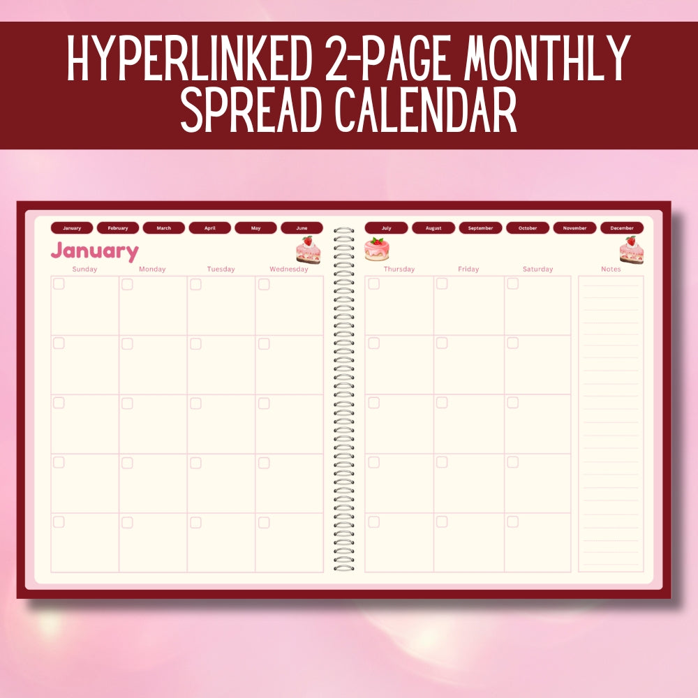 PLR Digital Baker & Treat Maker Planner