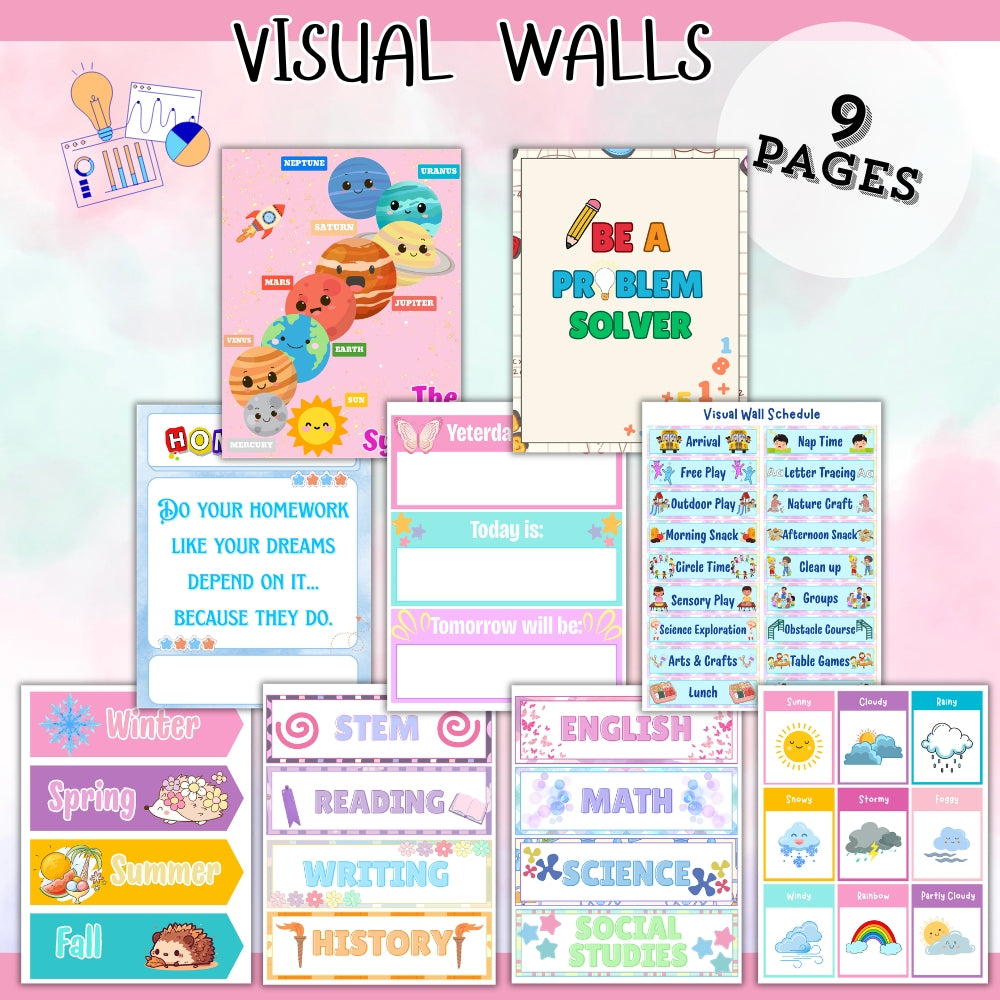 PLR Printable Classroom Decor and Labels