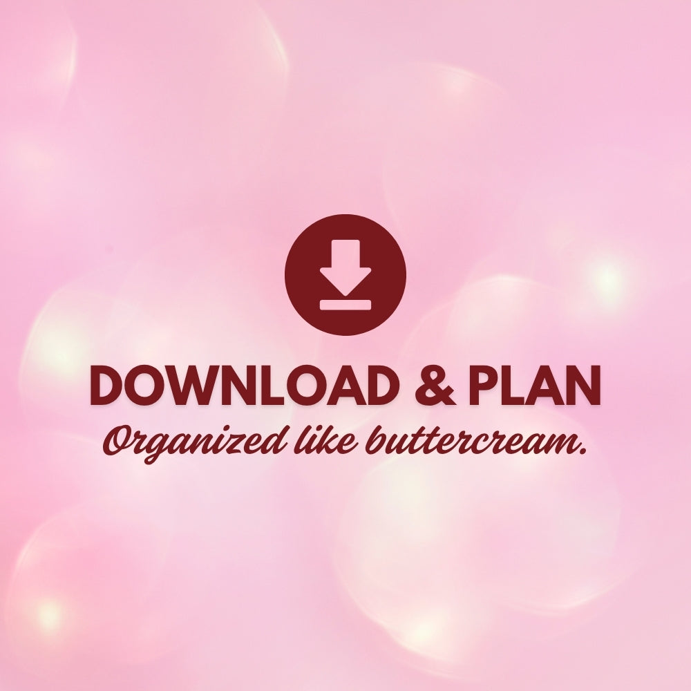 PLR Digital Baker & Treat Maker Planner