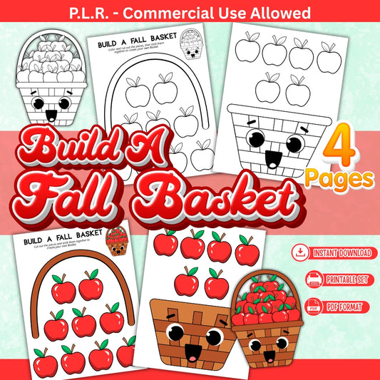 PLR Printable Build a Fall Basket