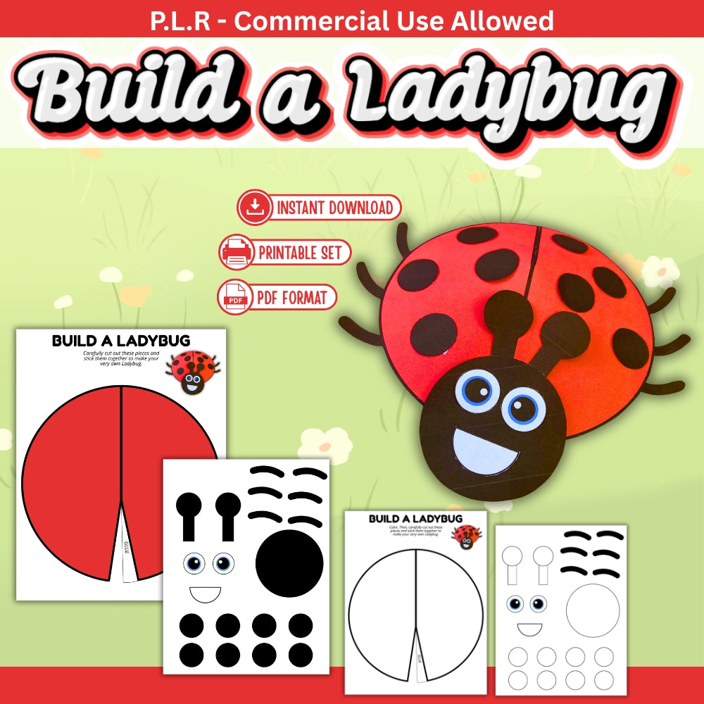 PLR Build a Ladybug