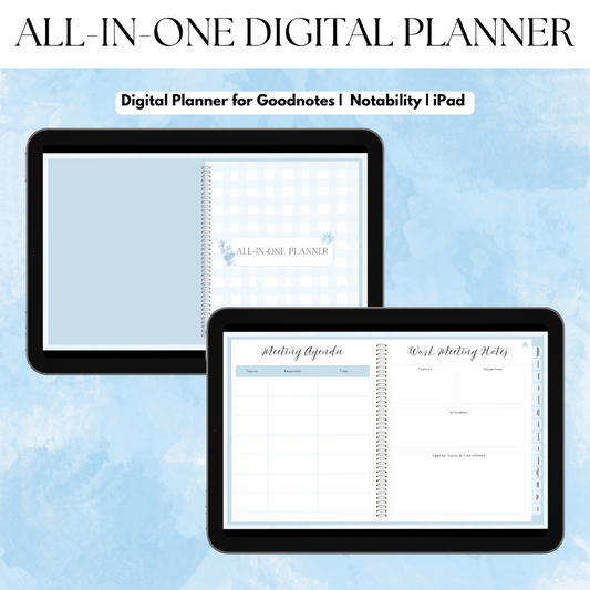 Landscape All In One Digital Planner