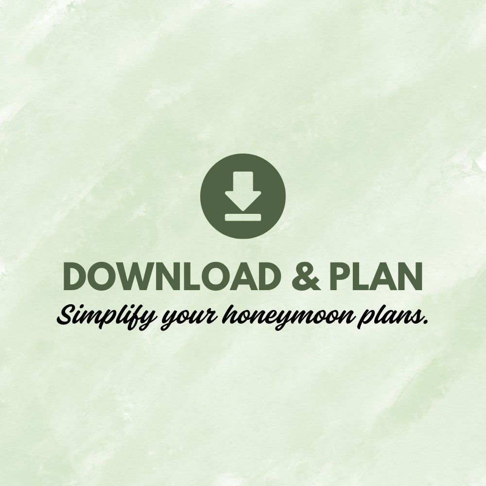 PLR Digital Honeymoon Planner