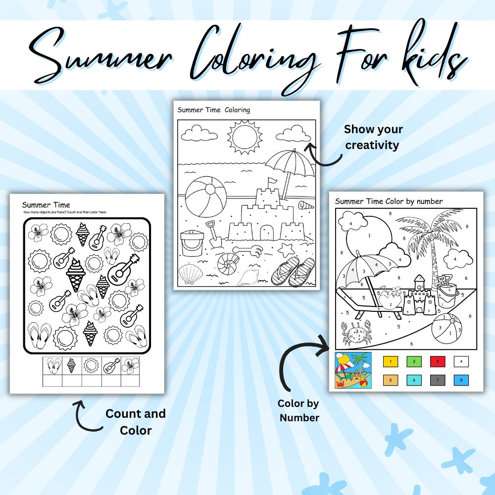 The Ultimate P.L.R. Summer Printables Template Pack