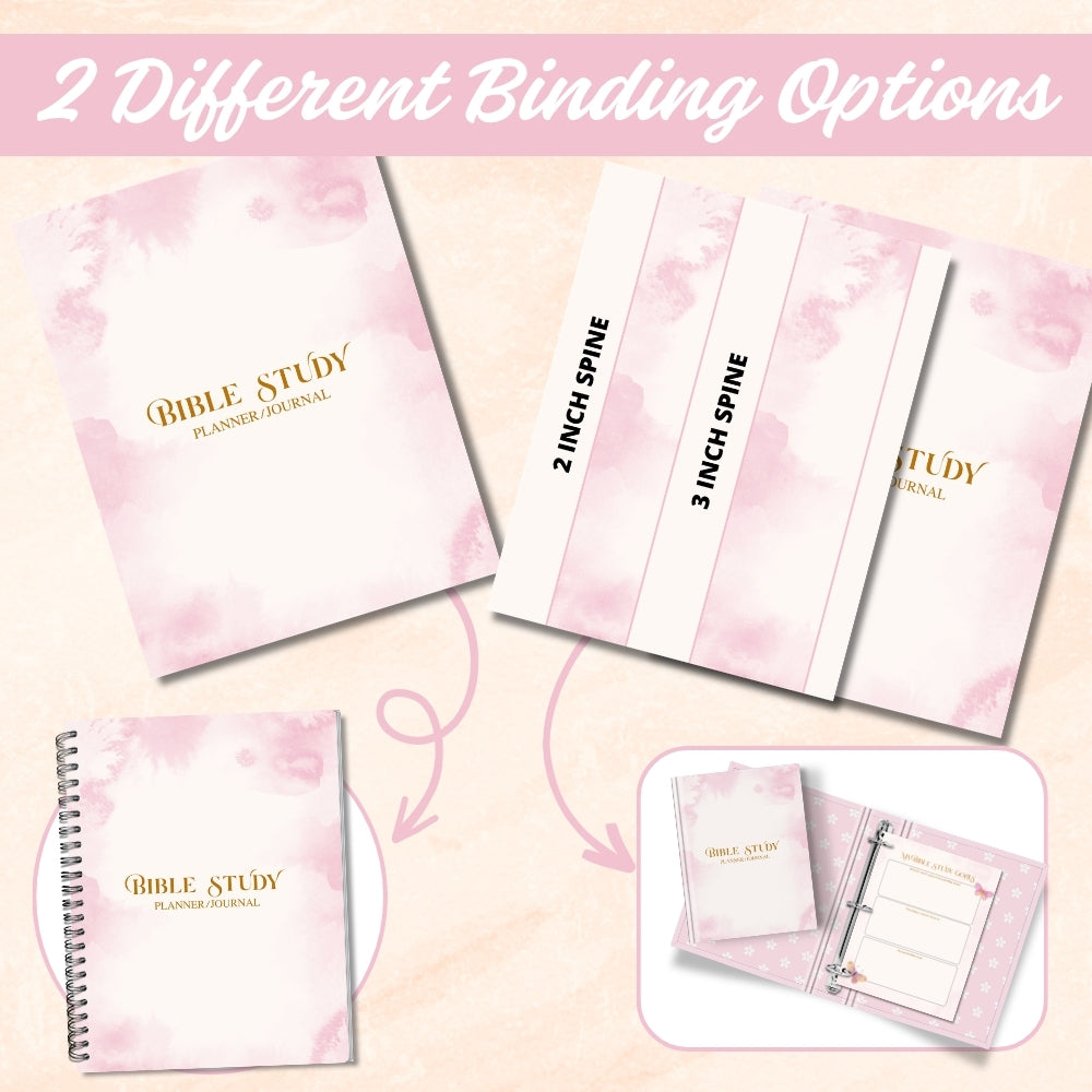 PLR Printable Bible Study Planner/Journal