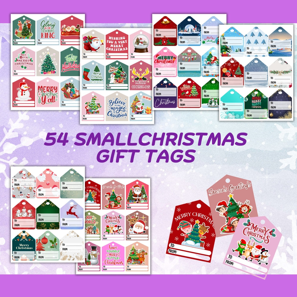 PLR Christmas Gift Tags and Gift Card Holders