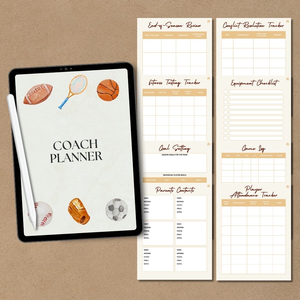 PLR Digital Coach Planner