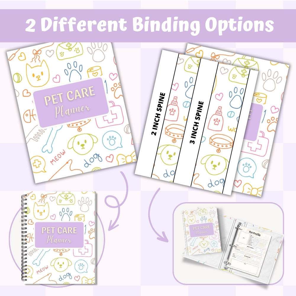 PLR Colorful Pet Planner