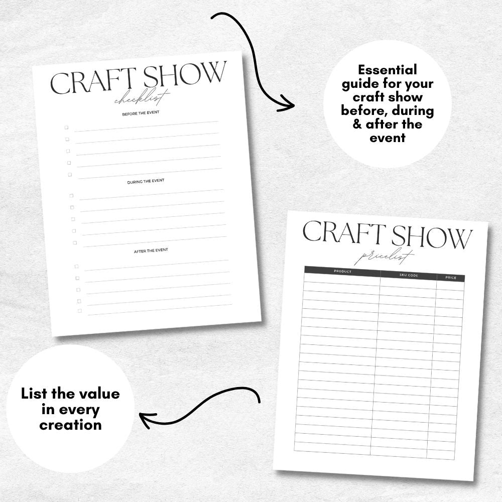 PLR Craft Show Planner