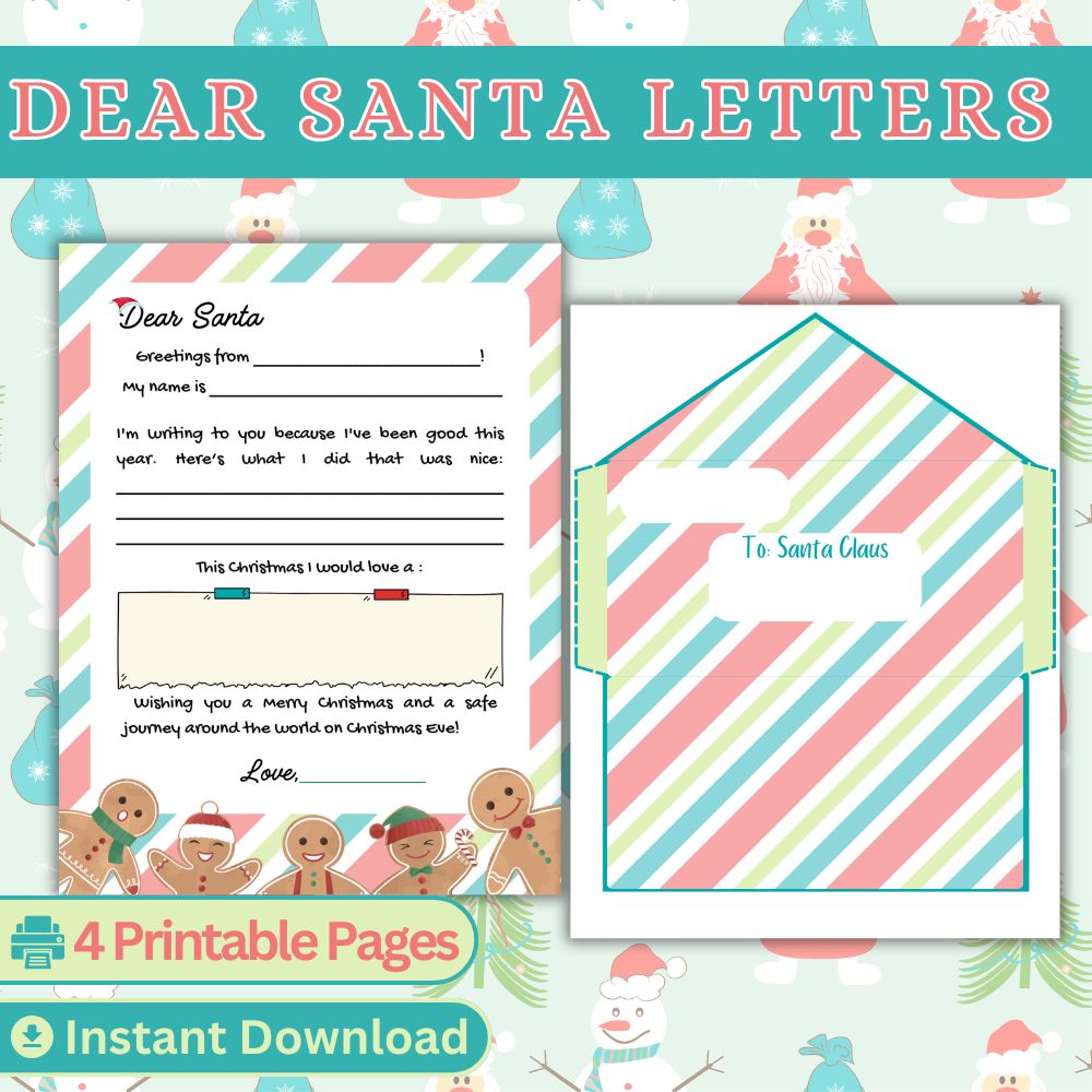 PLR Dear Santa Letters