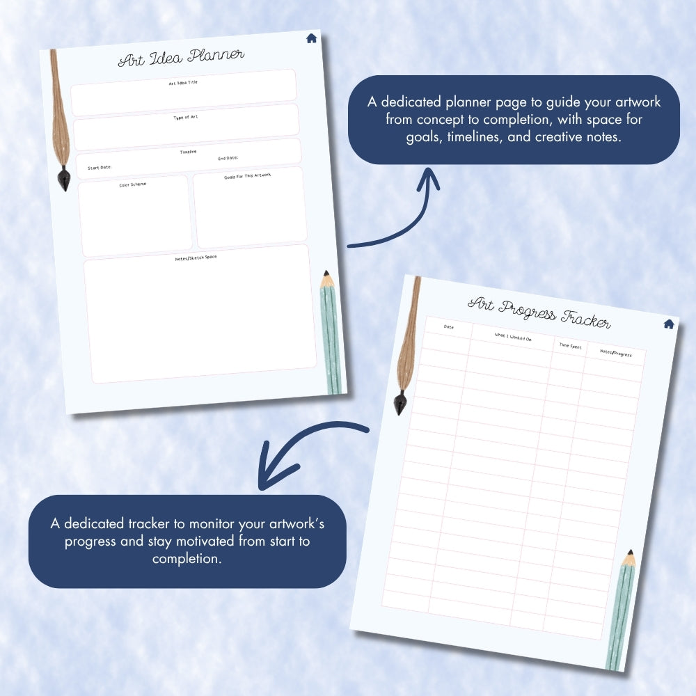PLR Digital Artist Planner