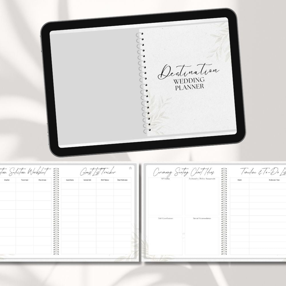 PLR Digital Destination Wedding Planner