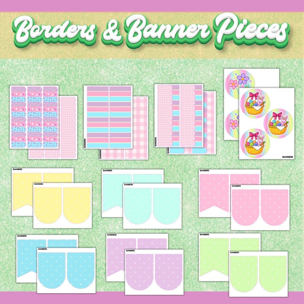 PLR Easter Bulletin Board Kit