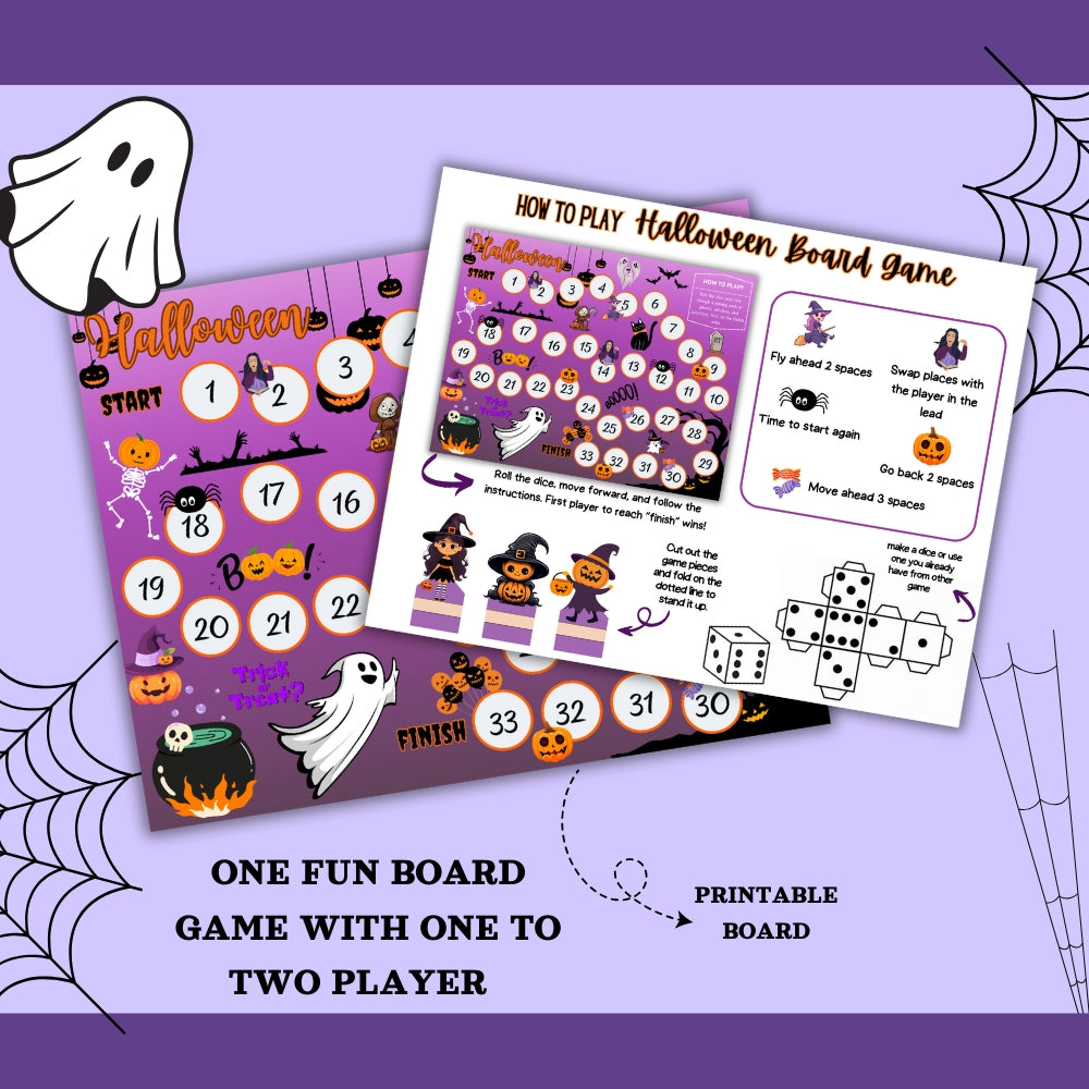 PLR Halloween Board Game Bundle