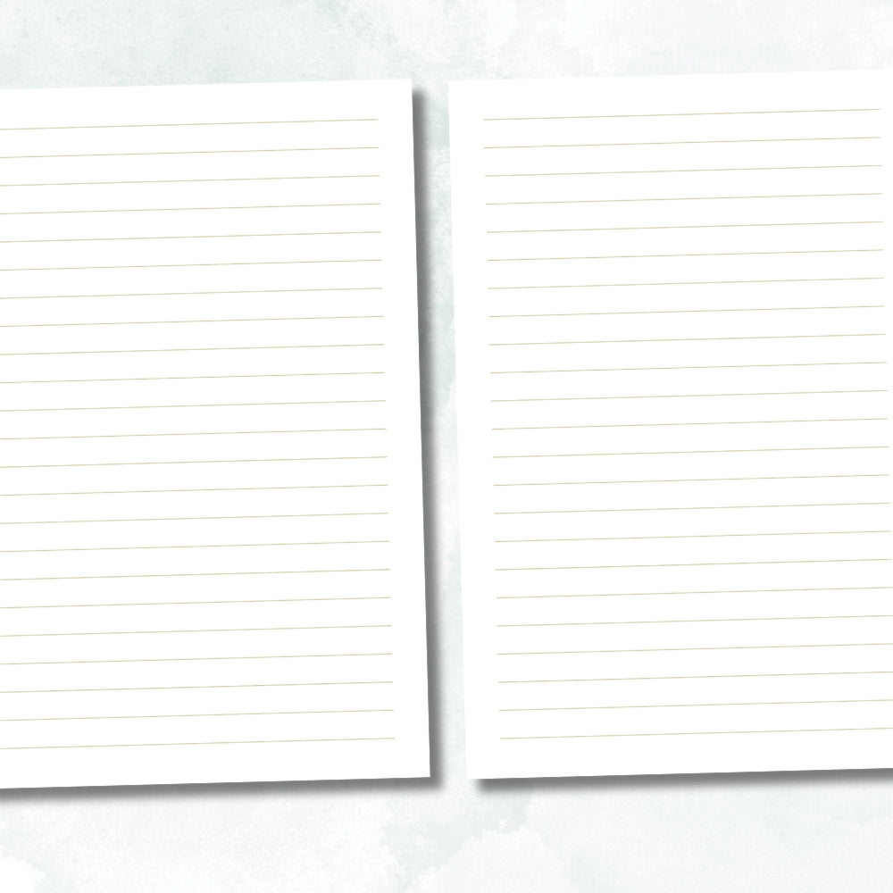 PLR KDP Lined Journal Template 6"x9"