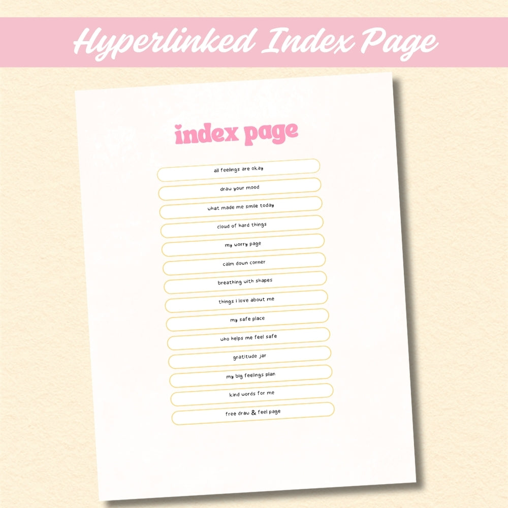 PLR Digital Mental Health Journal for Kids