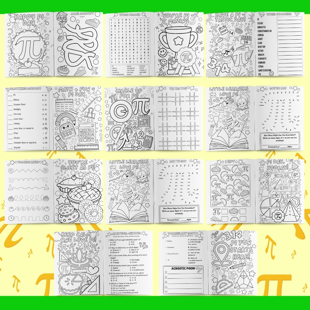 PLR PI Day Activity Booklet
