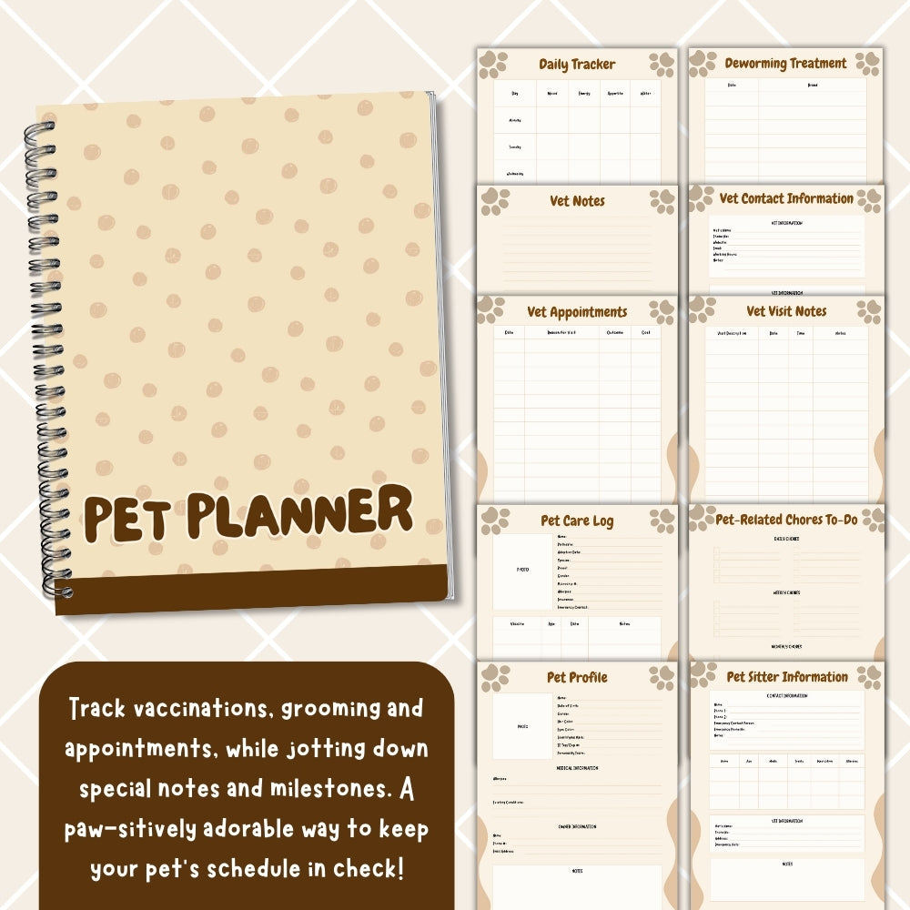 PLR Pet Planner