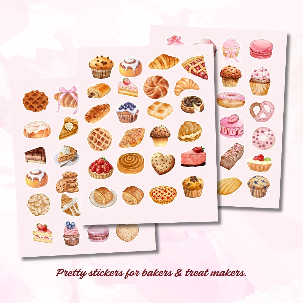 PLR Bakers & Treat Makers Planner Stickers
